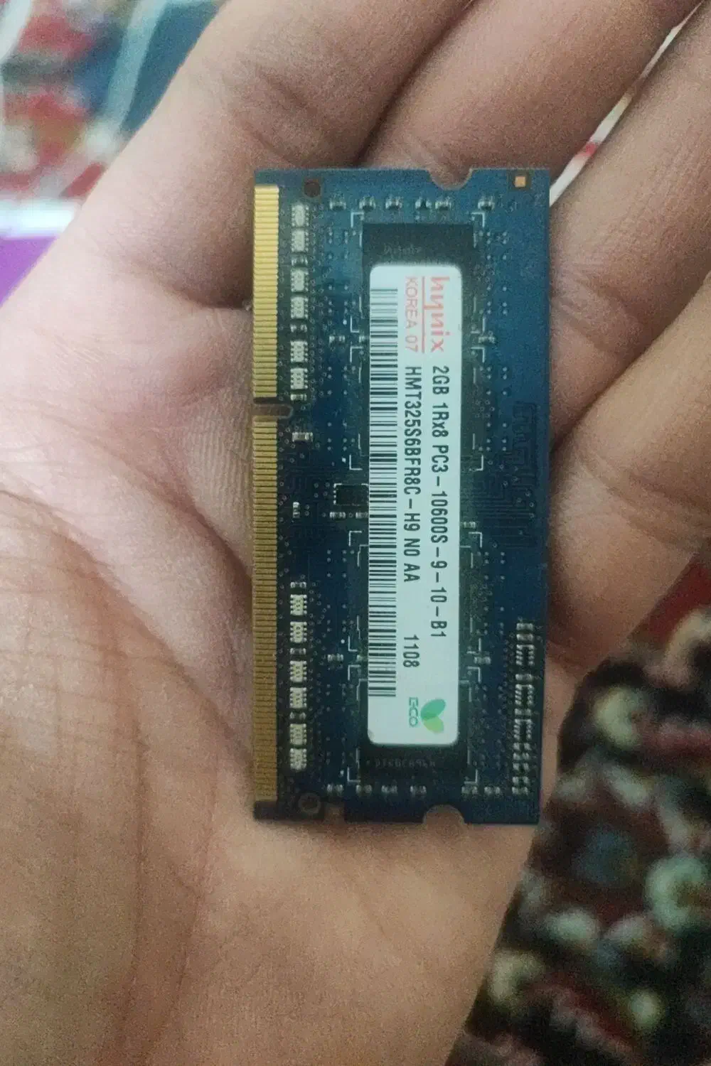 رم لپتاپ 2 گیگ ساخت کره hynix|قطعات و لوازم جانبی رایانه|کازرون, |دیوار