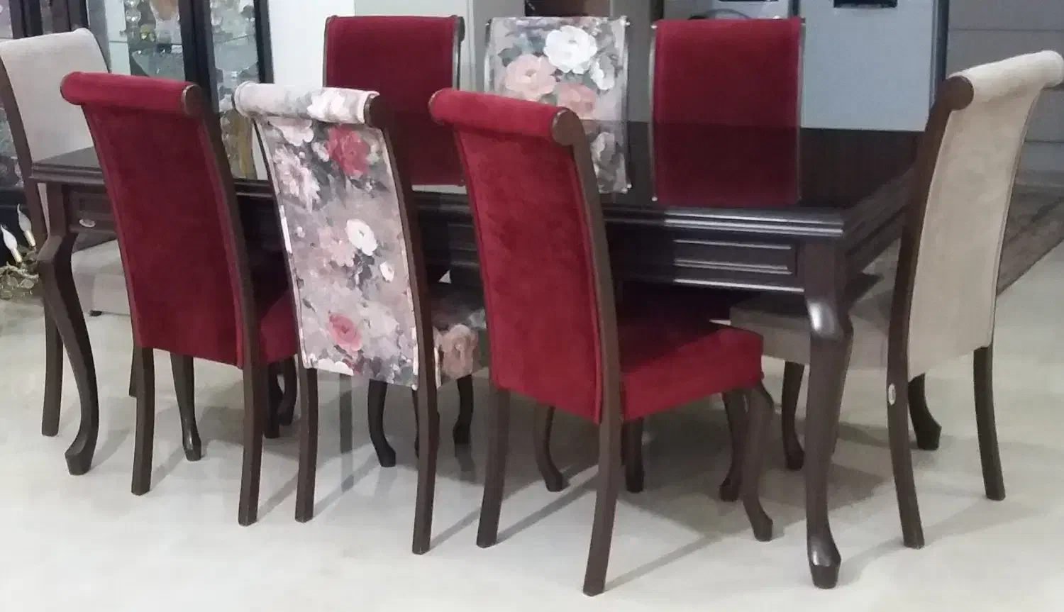 میز و صندلی غذاخوری ۸ نفره|میز و صندلی غذاخوری|ساری, |دیوار