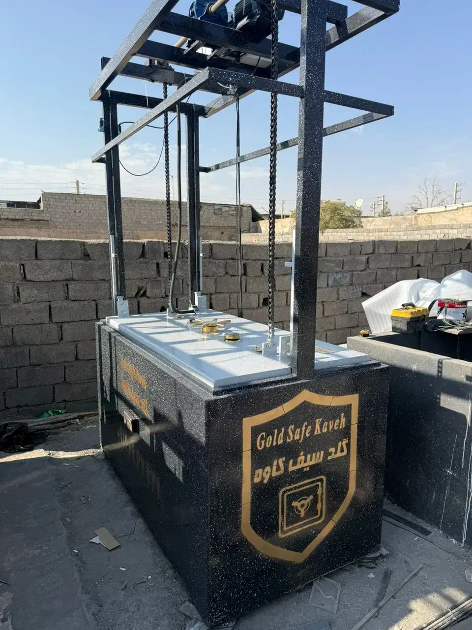 گاوصندوق آسانسوری gs3400 طلایی سفید|ابزارآلات|پاکدشت, پاکدشت (مامازند)|دیوار