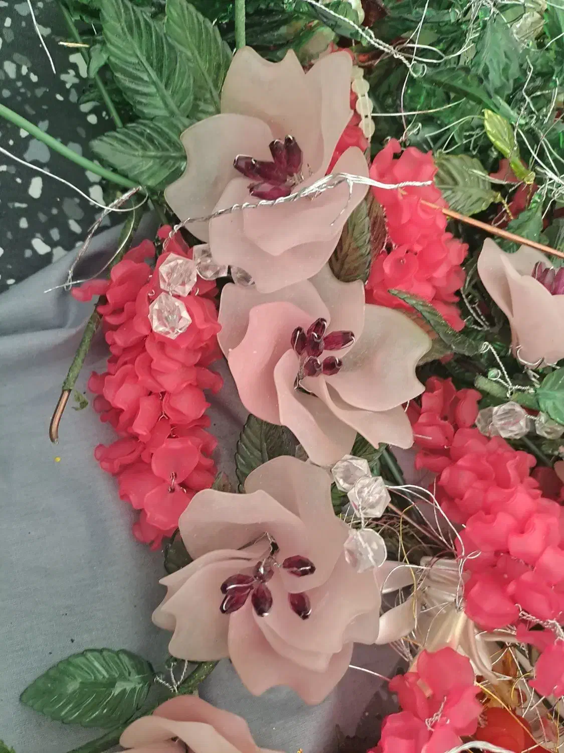 گل کریستال|گل مصنوعی|قزوین, |دیوار