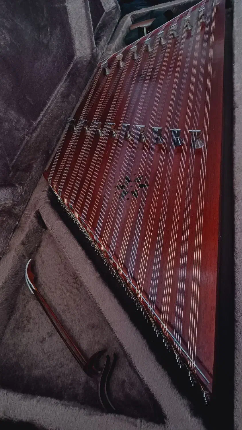 سنتور دومهر ویژه(یاقوت سرخ)|سازهای سنتی|بروجرد, |دیوار