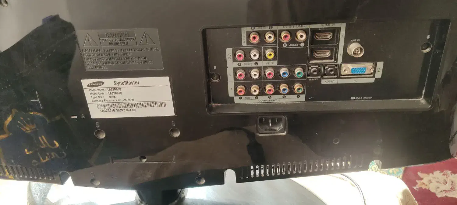 تلوزیون سامسونگ39سالم مرتب دو ماه کارکرده|تلویزیون و پروژکتور|مشهد, نوید|دیوار