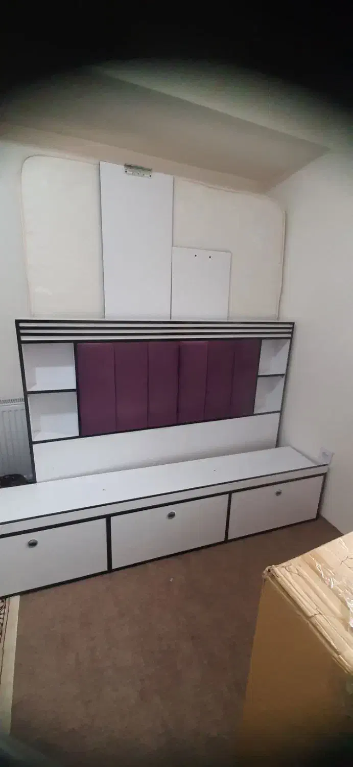 تخت خواب دو نفره|تخت و سرویس خواب|مشکین‌دشت, |دیوار