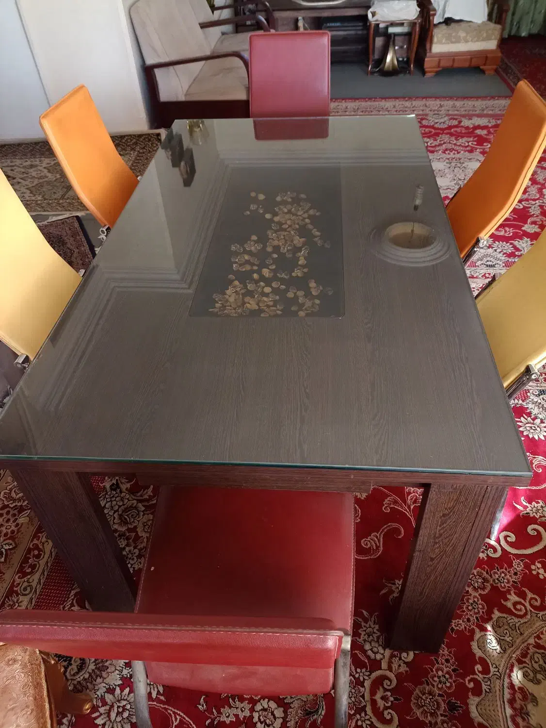 میز ناهار خوری ۶نفره|میز و صندلی غذاخوری|خاوران, |دیوار