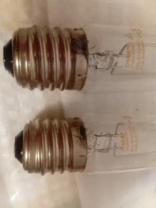 لامپ خیاری اسرام اصل ۲ عدد ۴۰۰ وات|لامپ و چراغ|ساری, |دیوار