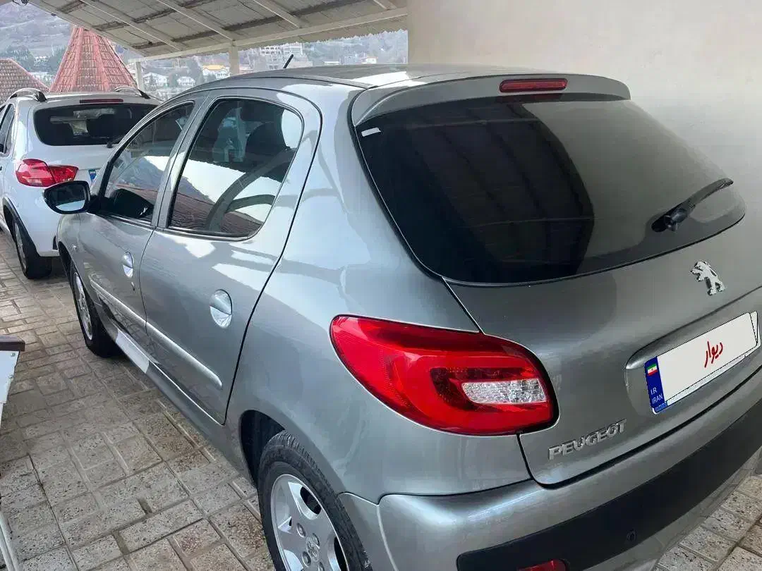 207 اتومات ارتقاع یافته|خودرو سواری و وانت|چالوس, |دیوار