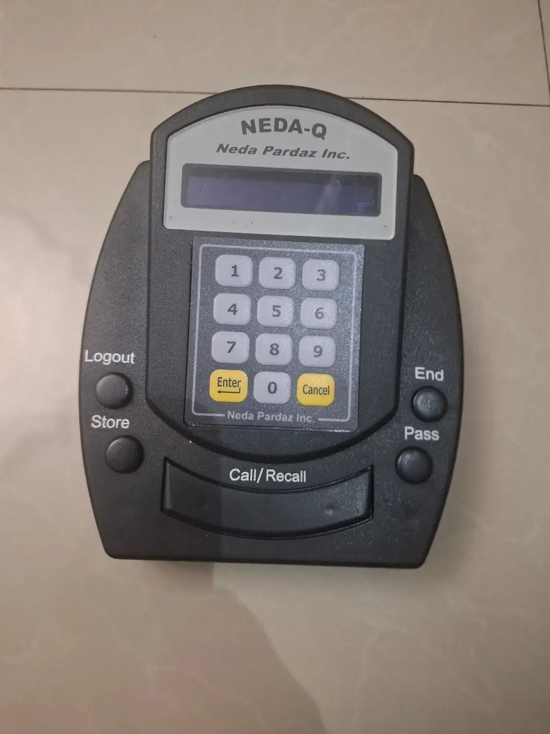 کیبورد  نوبت دهی ندا پرداز|فروشگاه و مغازه|تهران, سازمان برنامه جنوبی|دیوار