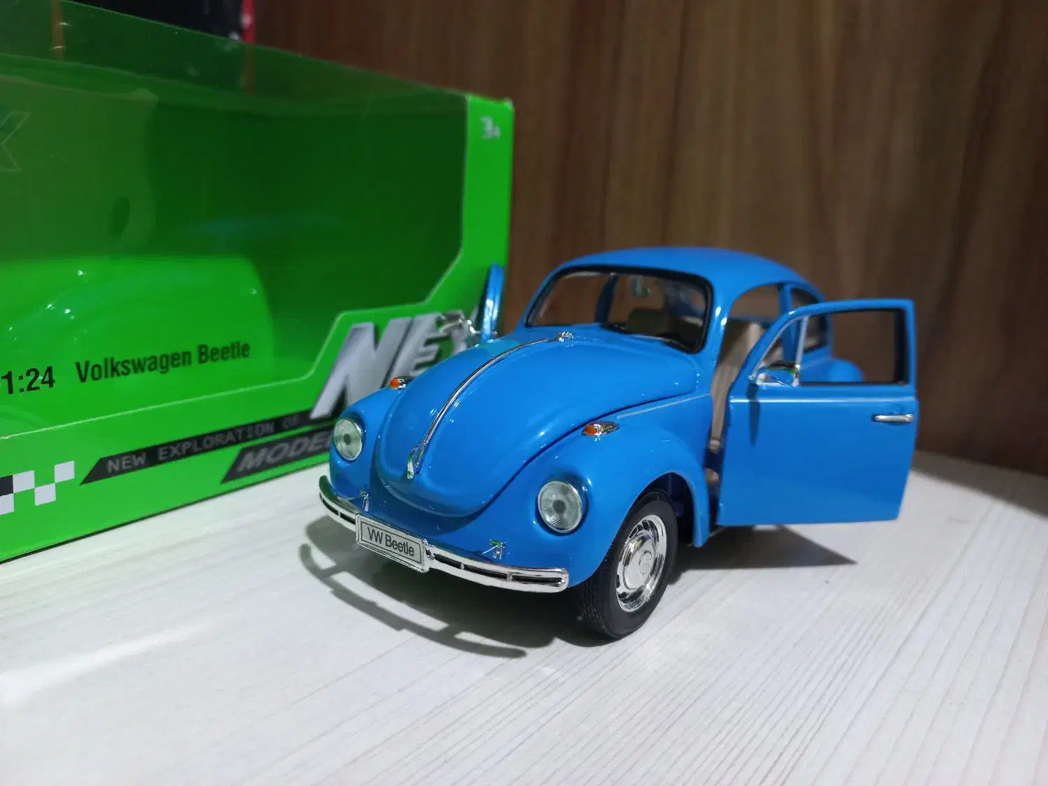 ماکت فولکس بیتل (قورباغه ای) ۱/۲۴ تمیز و نو|اسباب‌‌بازی|قزوین, |دیوار