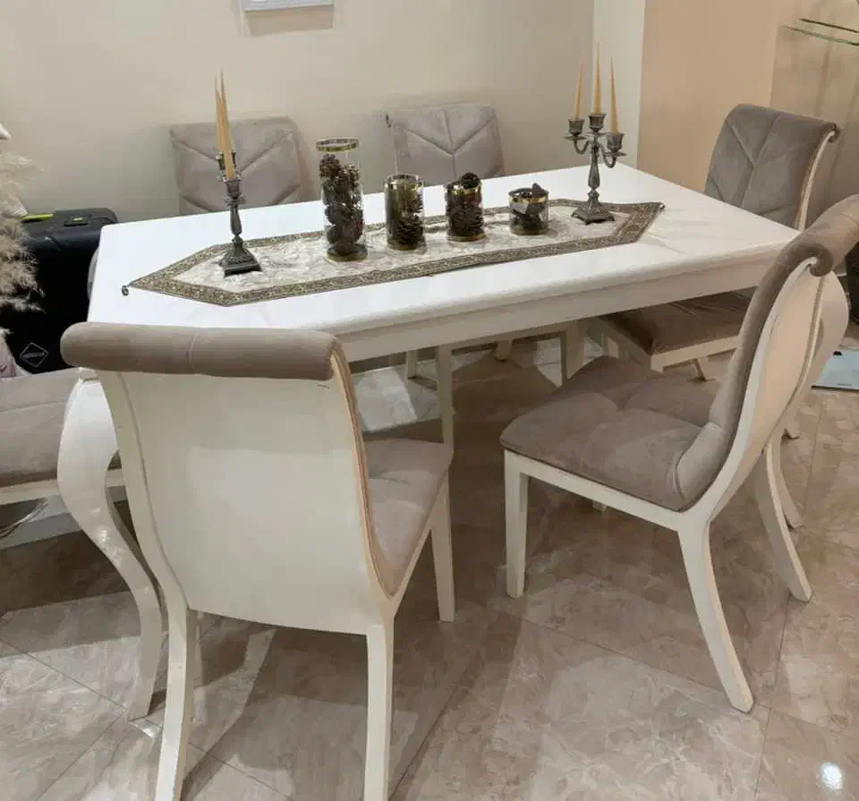 میز نهارخوری  ۶نفزه با صندلیبا کیفیت|میز و صندلی غذاخوری|پردیس, فاز ۲|دیوار