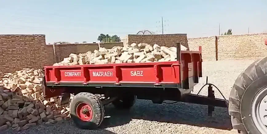 تراکتور حمل شن و ماسه و نخاله ساختمانی|خدمات حمل و نقل|جیرفت, |دیوار