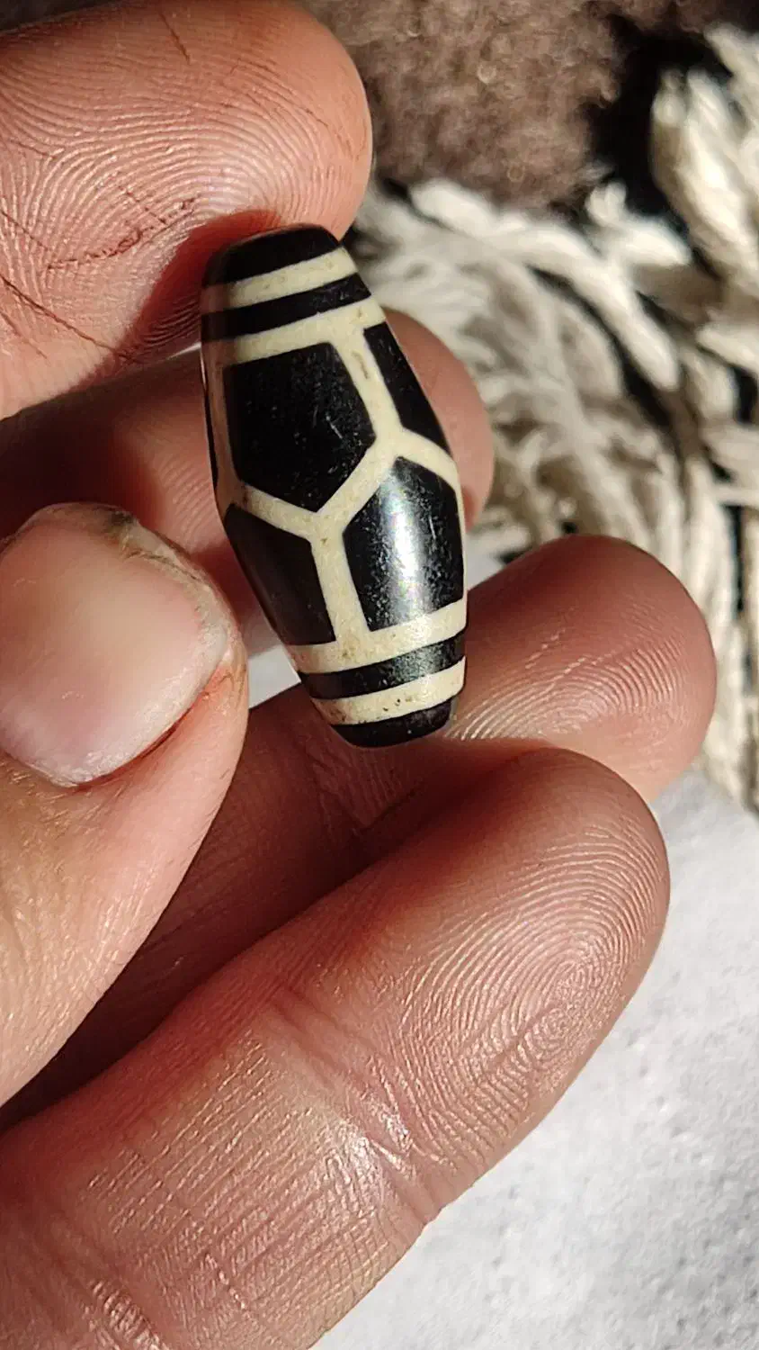 مهره کهنه بودایی اصیل بینقص سالم|کلکسیون اشیاء عتیقه|قم, علی آباد سعدگان|دیوار