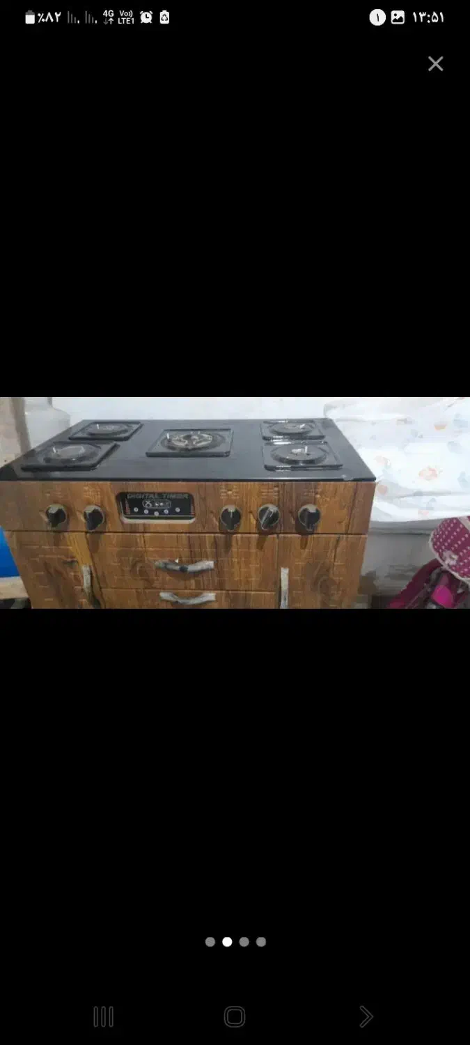 گاز طرح رومیزی|اجاق گاز و لوازم برقی پخت‌وپز|رشت, سلیمانداراب|دیوار