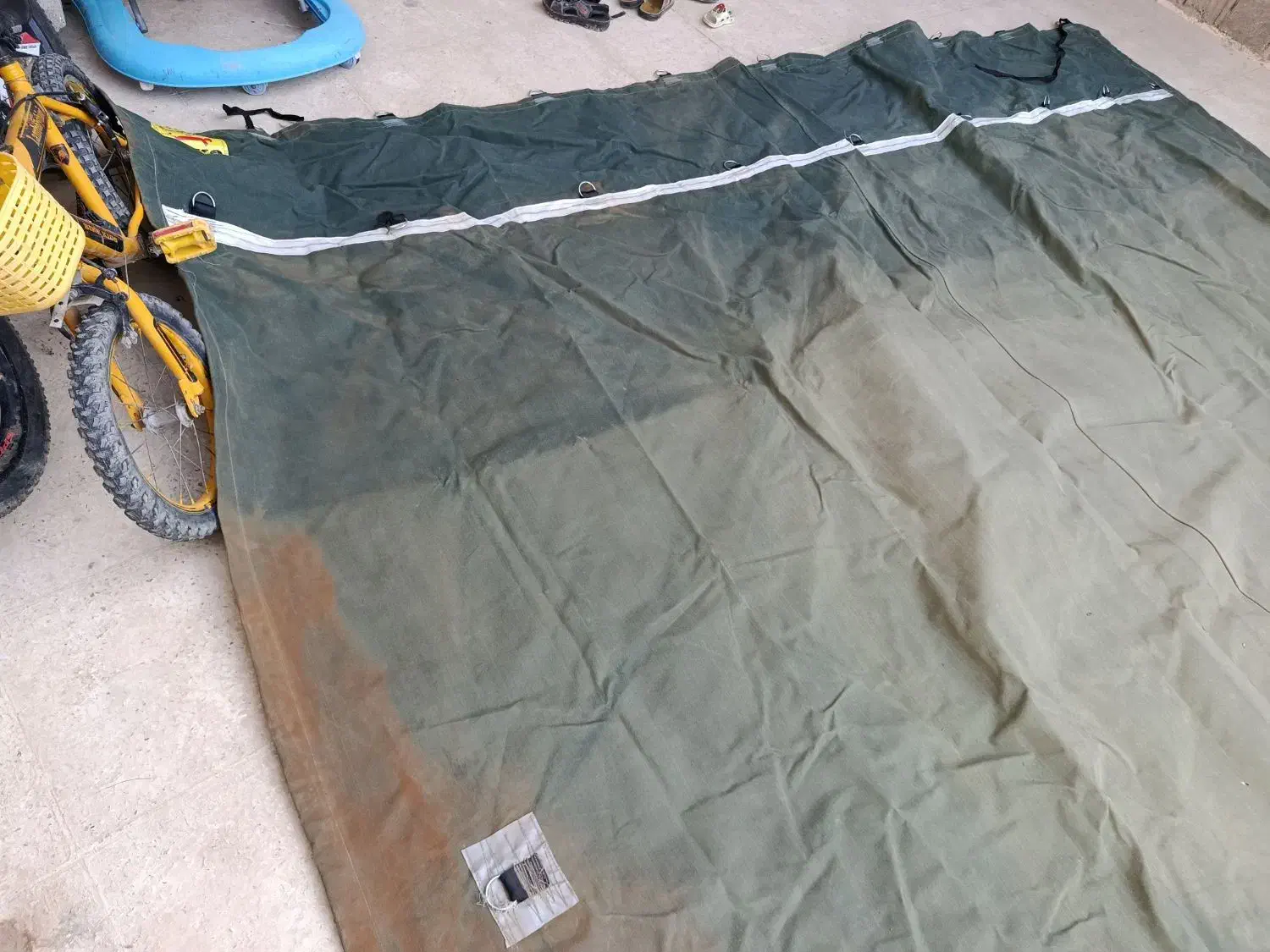 چادر ۴ در ۴ برزنتی اصفهان|کوهنوردی و کمپینگ|شیراز, شاپورجان|دیوار