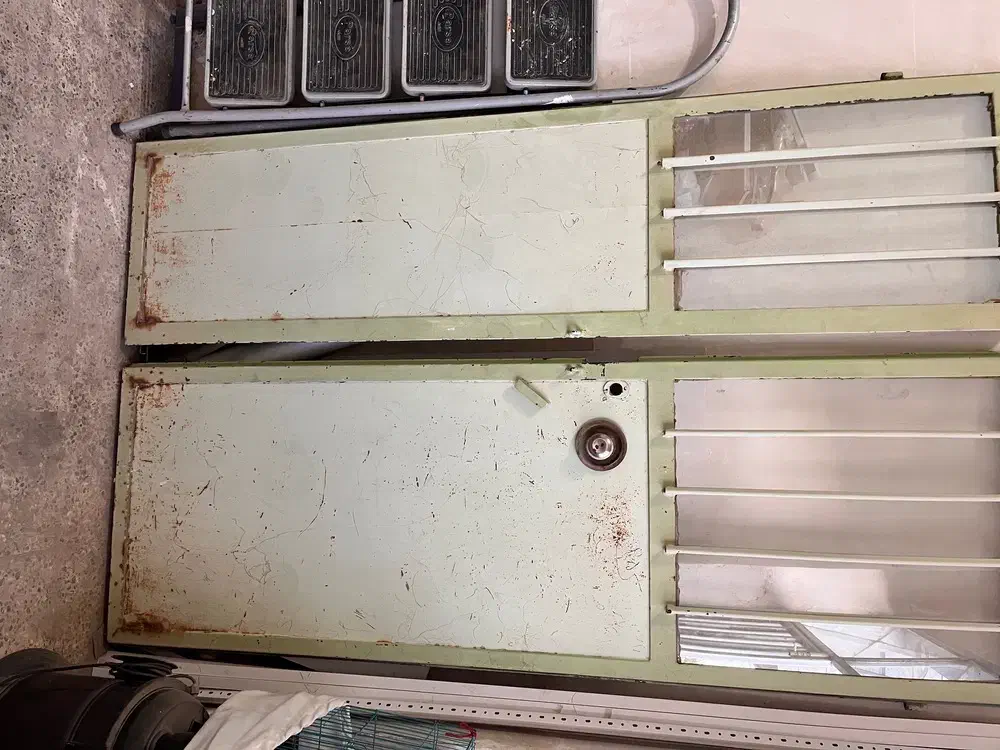 درب اهنی دولنگه|مصالح و تجهیزات ساختمان|قائن, |دیوار