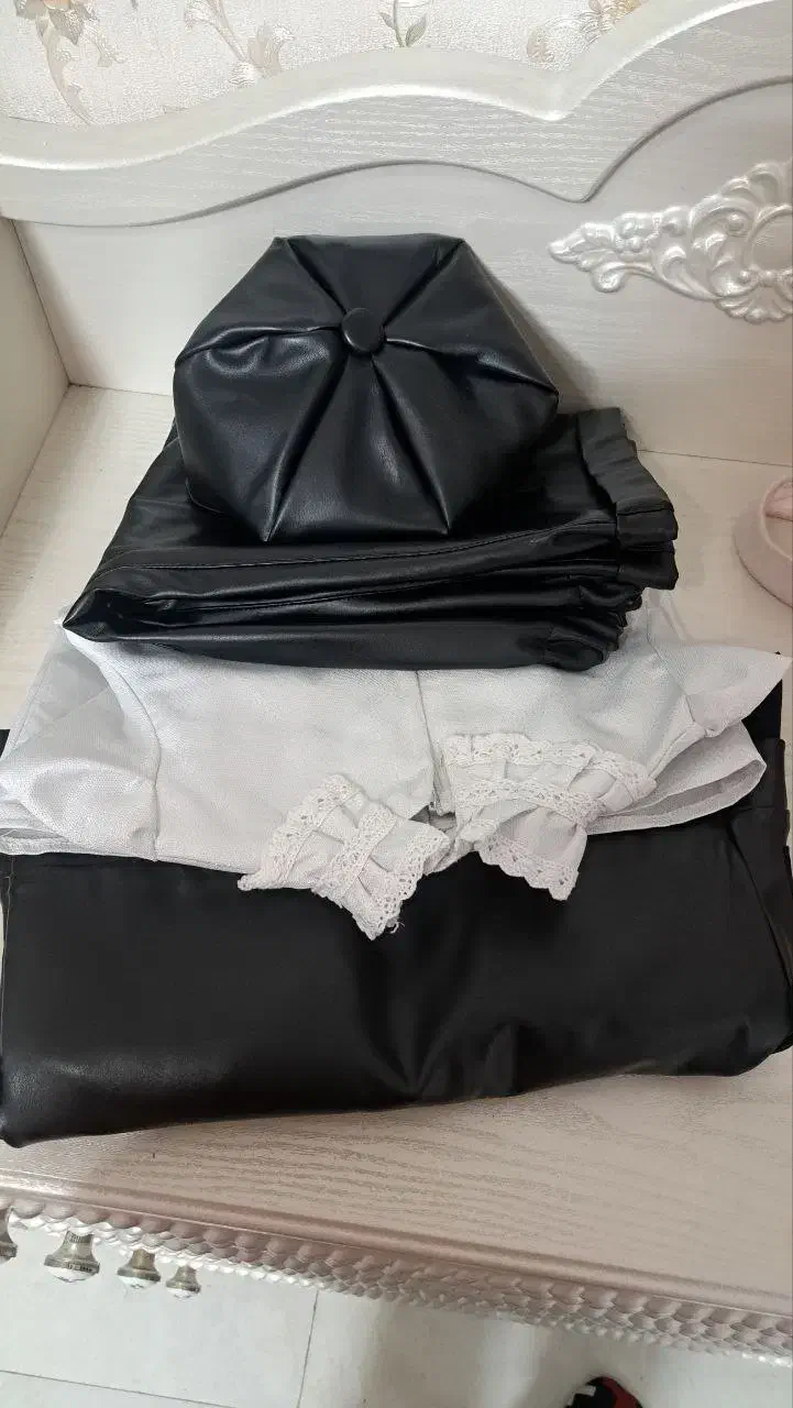 ست کت شلوار و کلاه چرم|لباس|مشهد, هنرور|دیوار