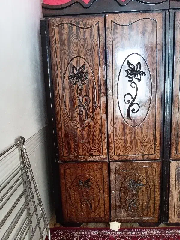 کمد یه تیکه بدنه چوب در ام دی اف|حراج|گمیشان, |دیوار