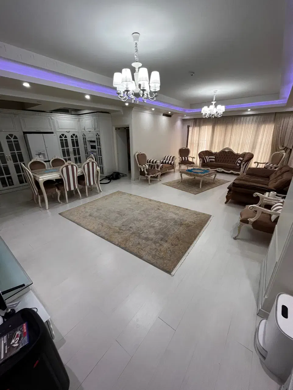 رهن آپارتمان ۱۴۰متر، ۳خواب، نوساز، فول شمس آباد