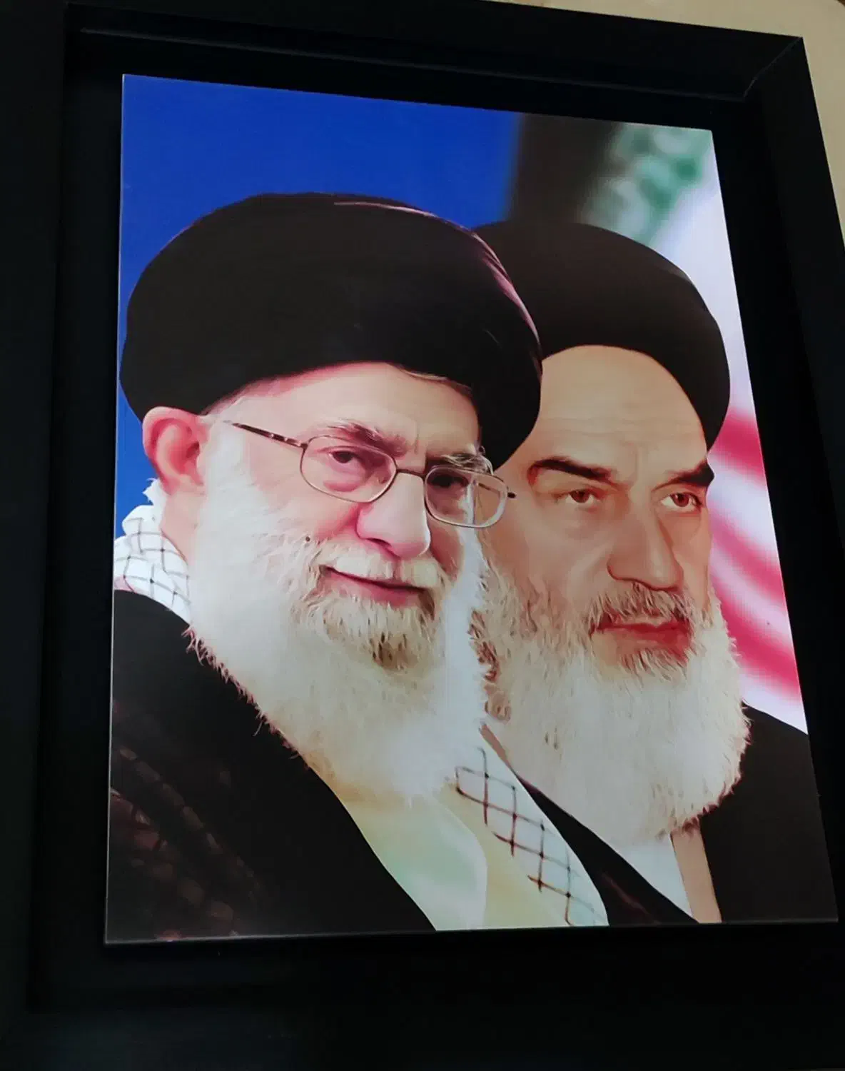 ثمثال عکس امام خمینی|تابلو، نقاشی، عکس|تهران, شهرک آتی شهر|دیوار