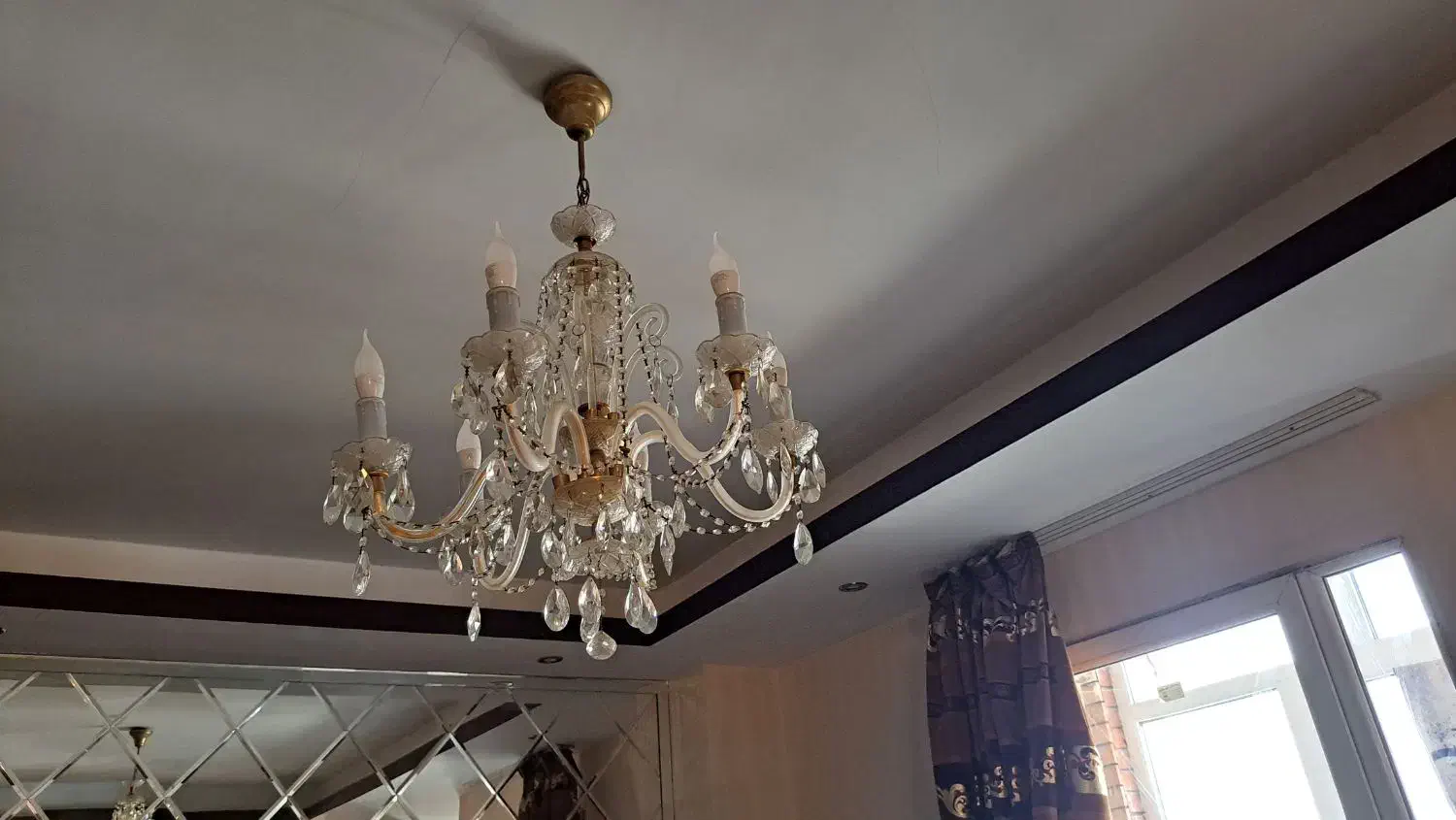 یک جفت لوستر ۶ شاخه|لوستر و چراغ آویز|کرج, فاز ۴ مهرشهر|دیوار