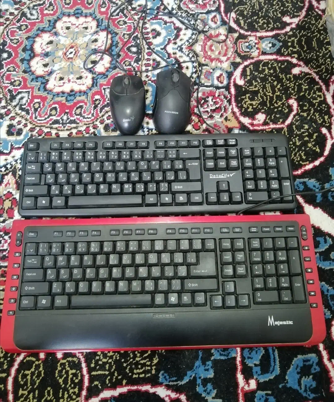 کیبورد و موس معاوضه|قطعات و لوازم جانبی رایانه|مشهد, طبرسی شمالی|دیوار