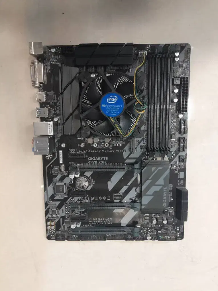 باندل هیولای گیگابایت Z370 HD3 نو|قطعات و لوازم جانبی رایانه|کرج, جهان‌شهر|دیوار