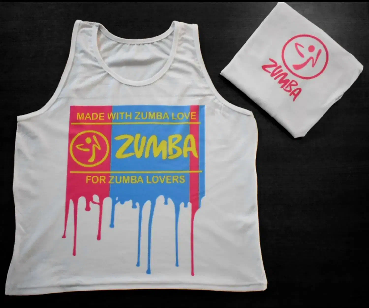 تاپ کراپ زومبا رنگی|لباس|اصفهان, هزارجریب|دیوار