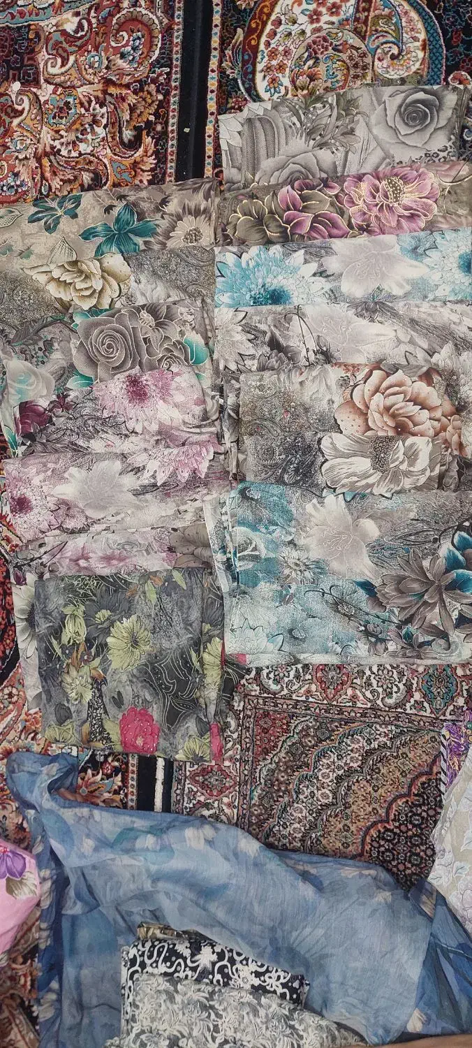 پارچه چادری نو ۵۰۰ هزار|لباس|باغستان, |دیوار