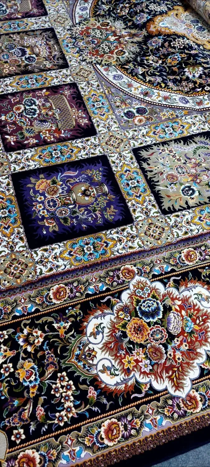 فرش ۱۲ متری ۱۲۰۰ شانه و تراکم ۳۶۰۰|فرش|اهواز, کوی علوی|دیوار