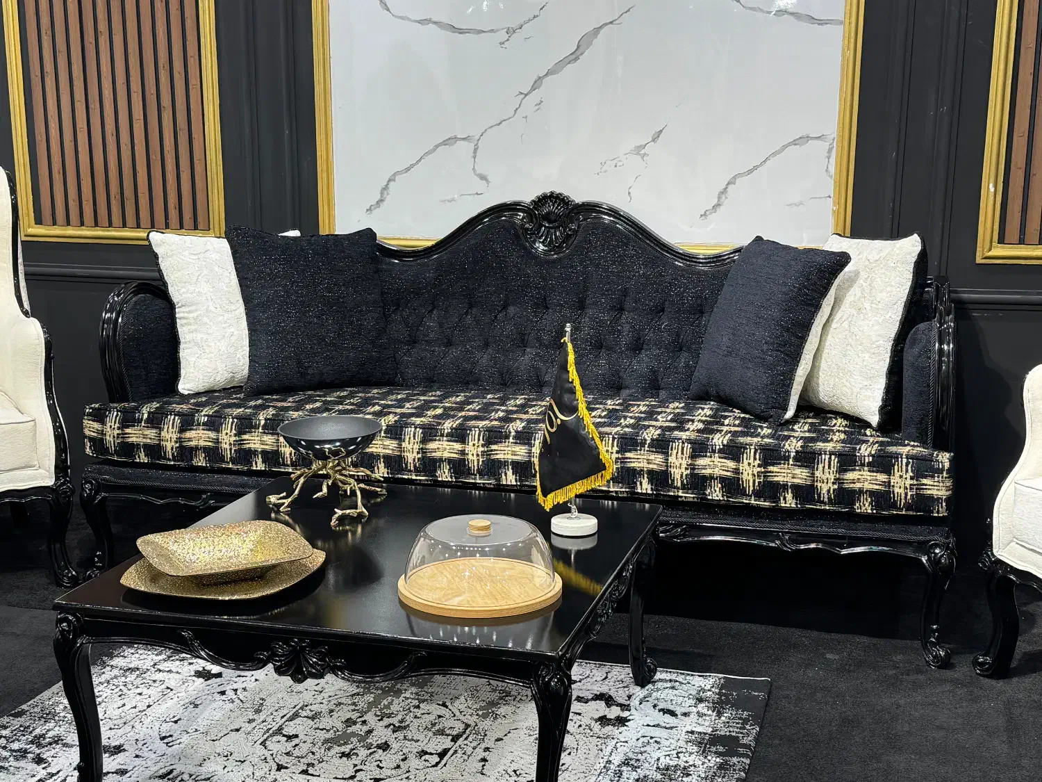 ست ۷ نفره مبلمان کلاسیک|مبلمان خانگی و میز عسلی|تهران, یافتآباد|دیوار