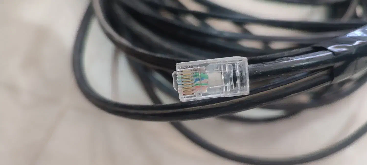 کابل شبکه دو زوج محافظ دار cat5|مودم و تجهیزات شبکه|بوشهر, |دیوار