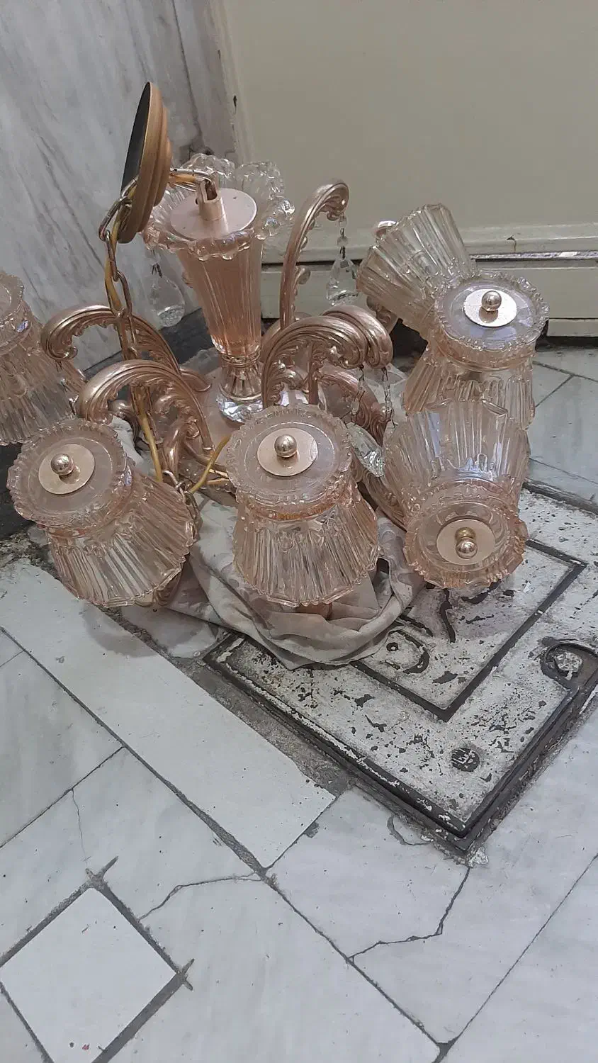 لوستر سالم|لوستر و چراغ آویز|تهران, زنجان جنوبی|دیوار