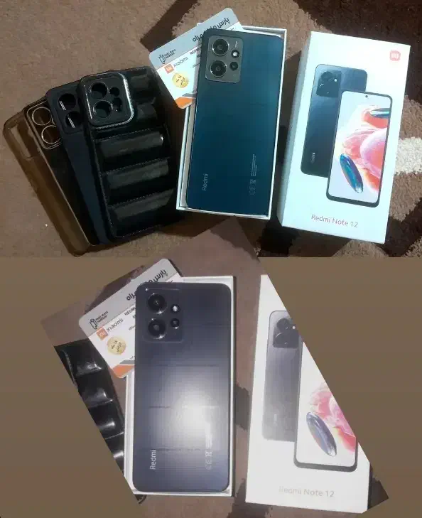 نوت 12 معاوضه با آیفون|موبایل|کوهدشت, |دیوار