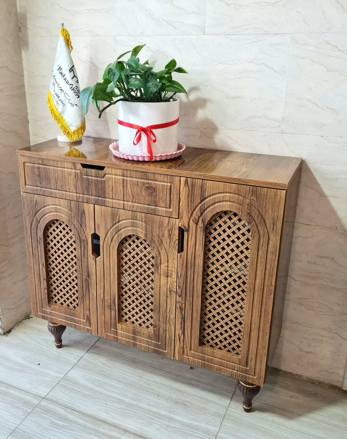 جاکفشی مدل حصیری وکیوم جا کفشی رنگبندی قیمت واقعی|جاکفشی، کمد، دراور|مشهد, خواجه ربیع|دیوار