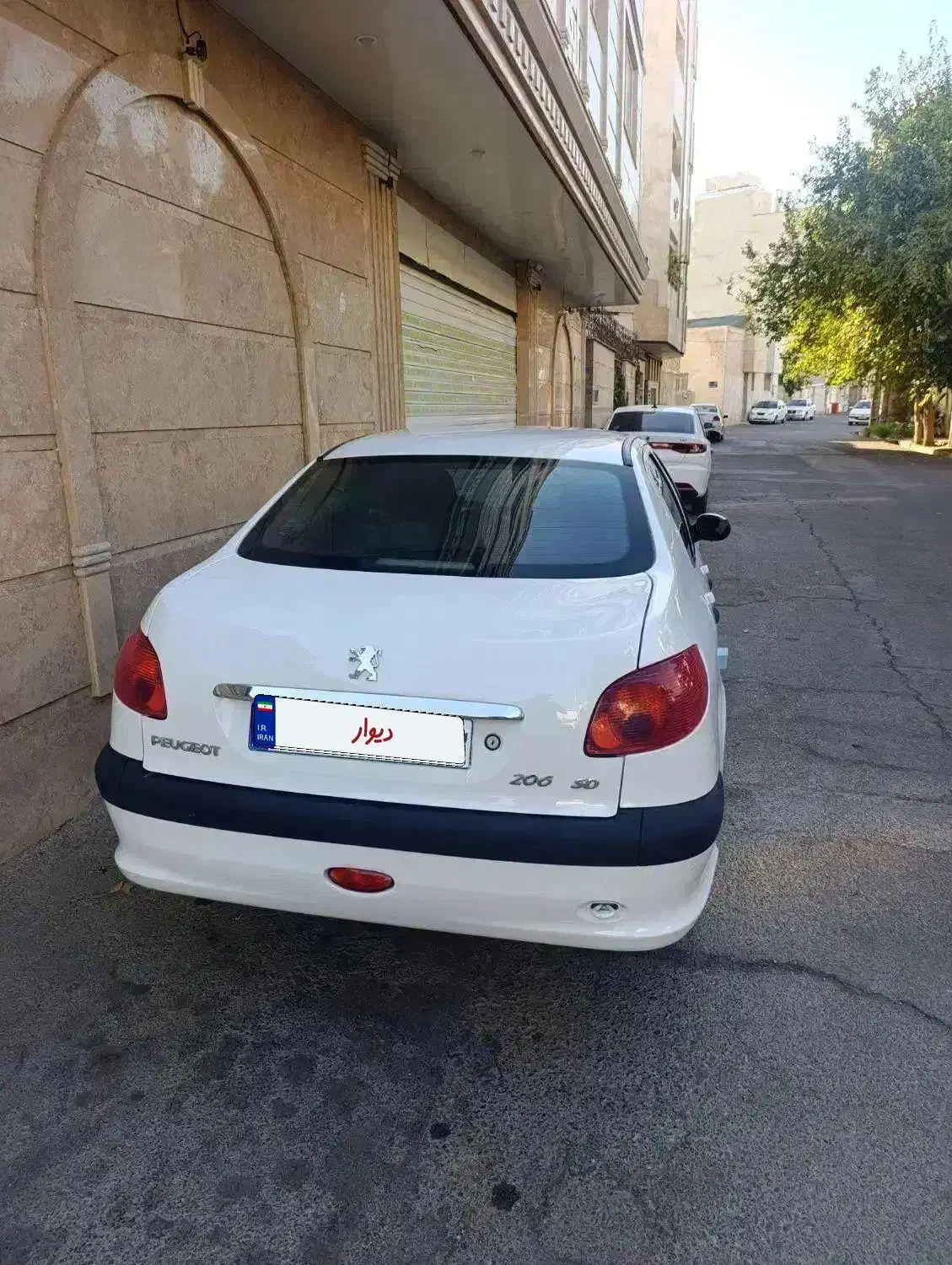 پژو 206 SD 97|خودرو سواری و وانت|شیراز, شهرک مفتح|دیوار