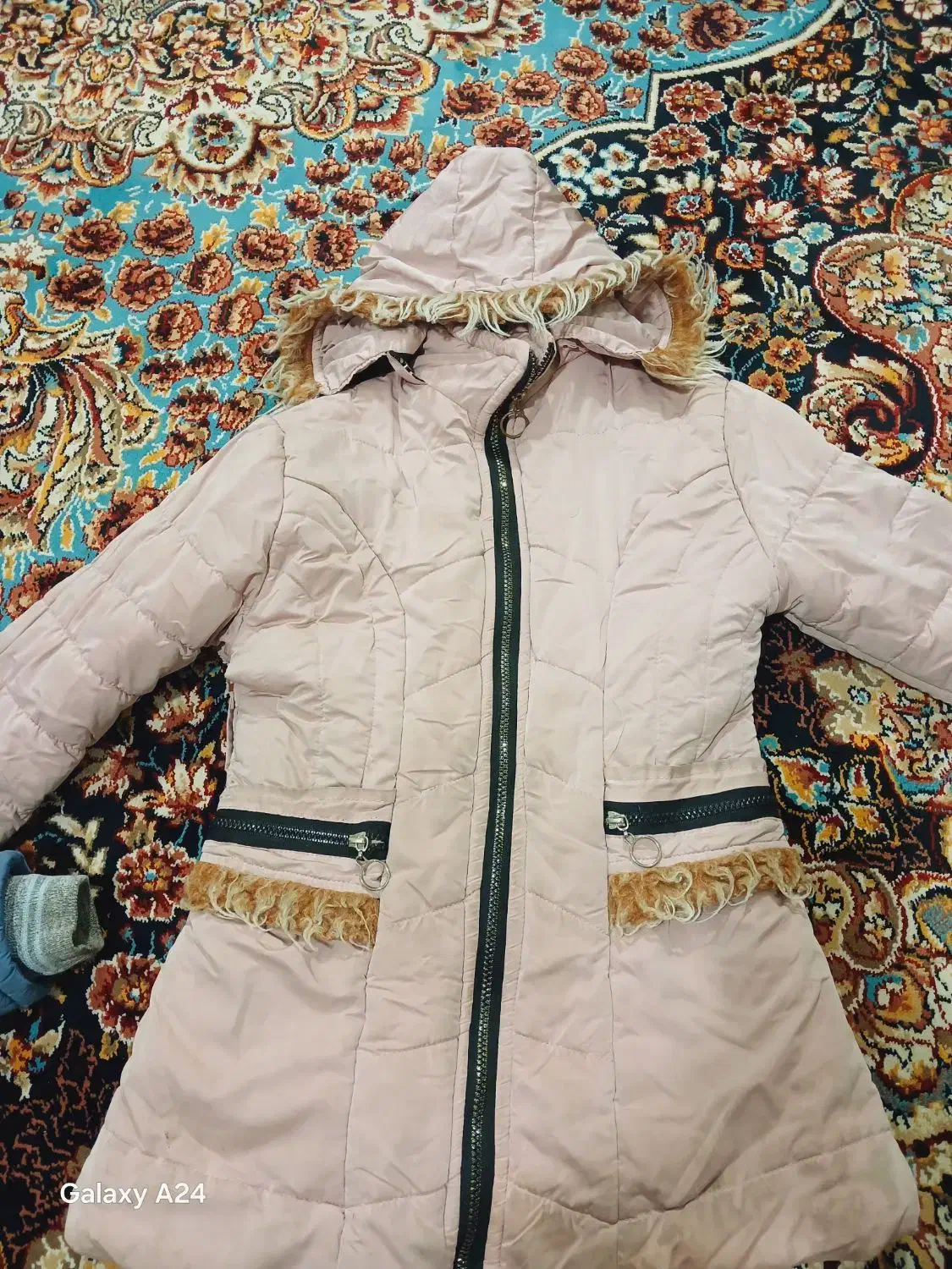 کاپشن دخترونه شیک وگرم|کفش و لباس بچه|گنبد کاووس, |دیوار