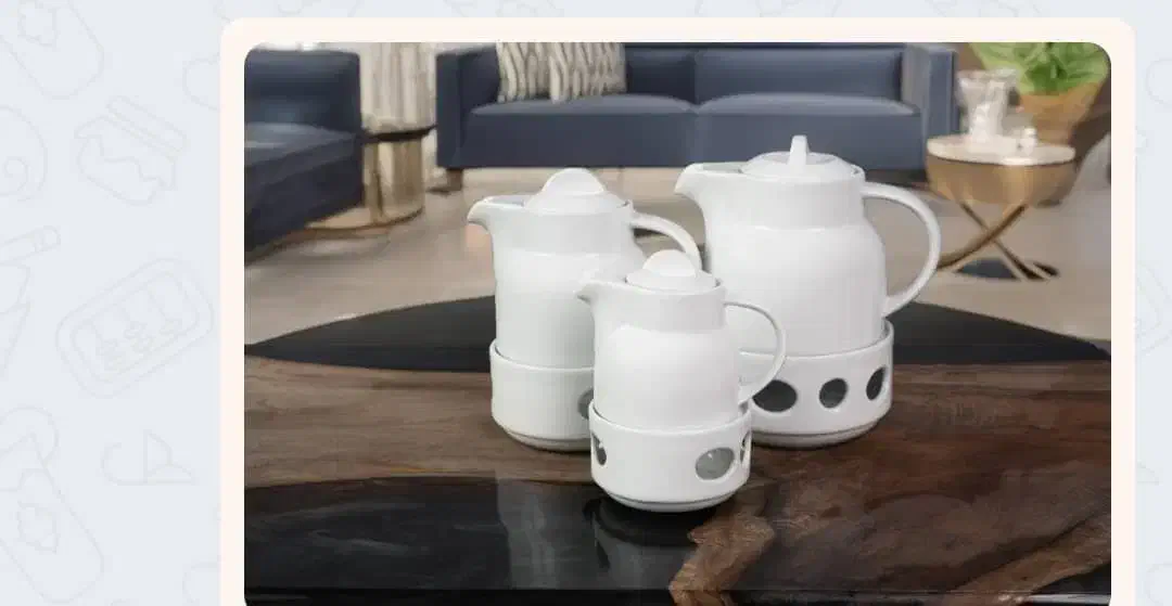 قوری وارمر دار در سه سایز متفاوت از برند تقدیس|قوری، کتری، قهوهساز دستی|تهران, شوش (باغ آذری)|دیوار