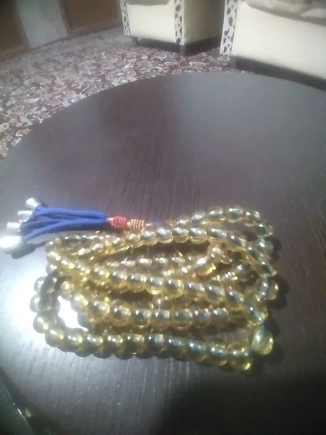 تسبیح سندلوس آلمان اصل|کلکسیون اشیاء عتیقه|ایلام, |دیوار