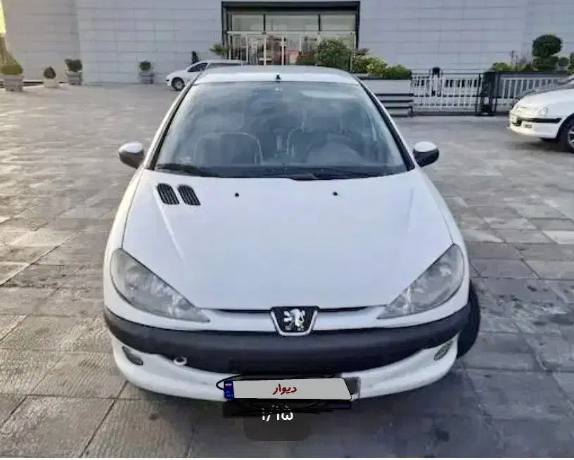 ۲۰۶ sd v8 تیپ ۵|خودرو سواری و وانت|پرند, فاز ۰|دیوار