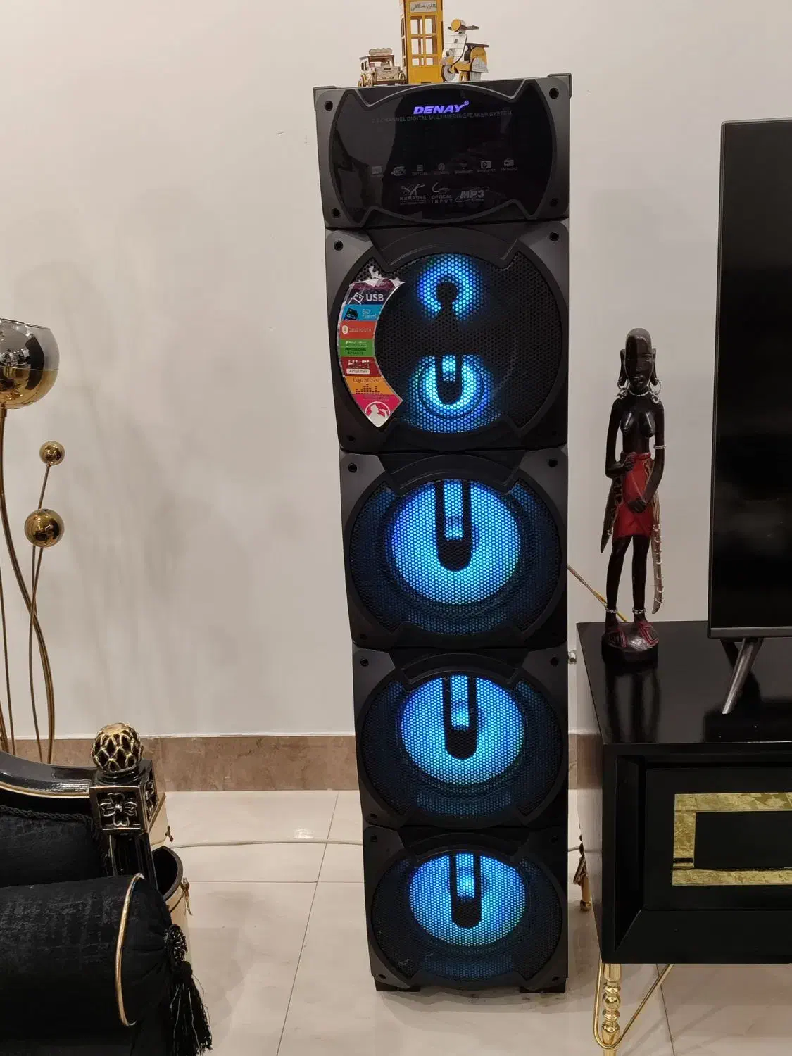 اسپیکر دوقلو DENAY0|سیستم صوتی خانگی|آمل, |دیوار