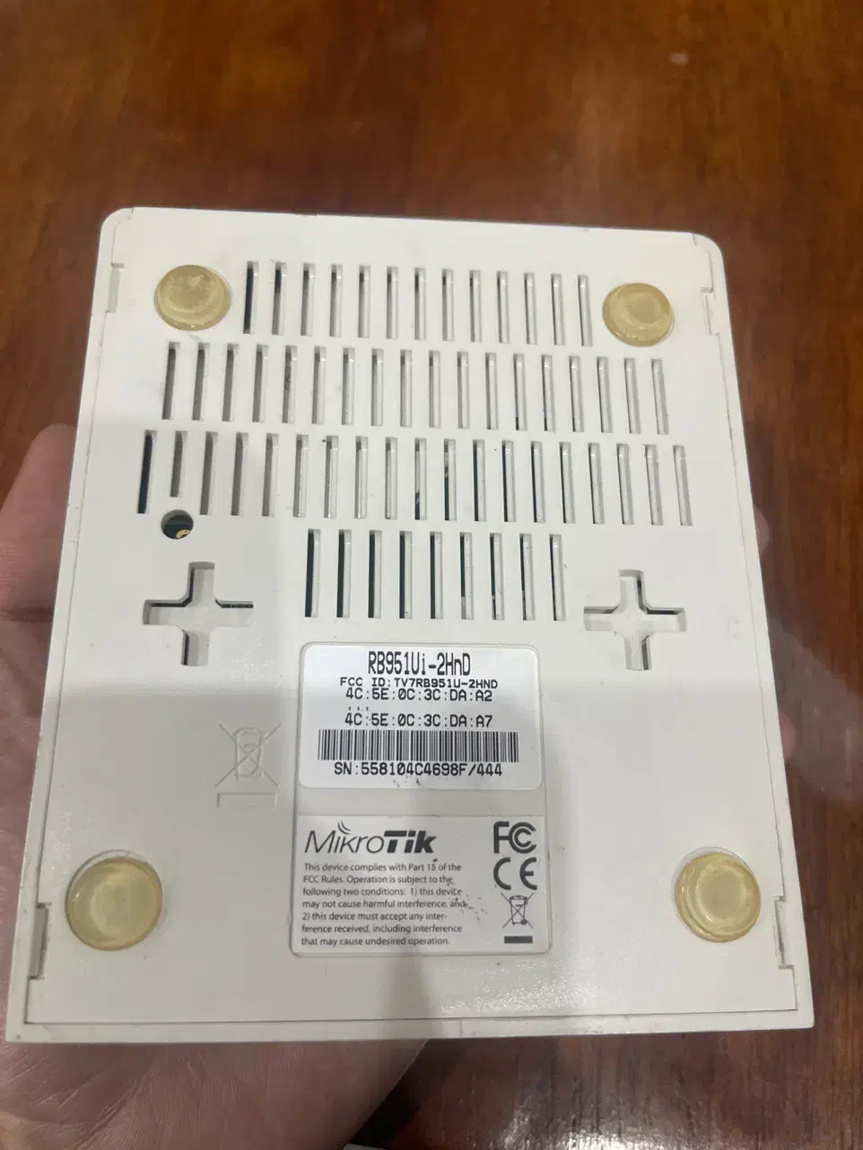 روتر میکروتیک MikroTik RB951Ui-2HnD ارسال رایگان|مودم و تجهیزات شبکه|کرج, گوهردشت|دیوار