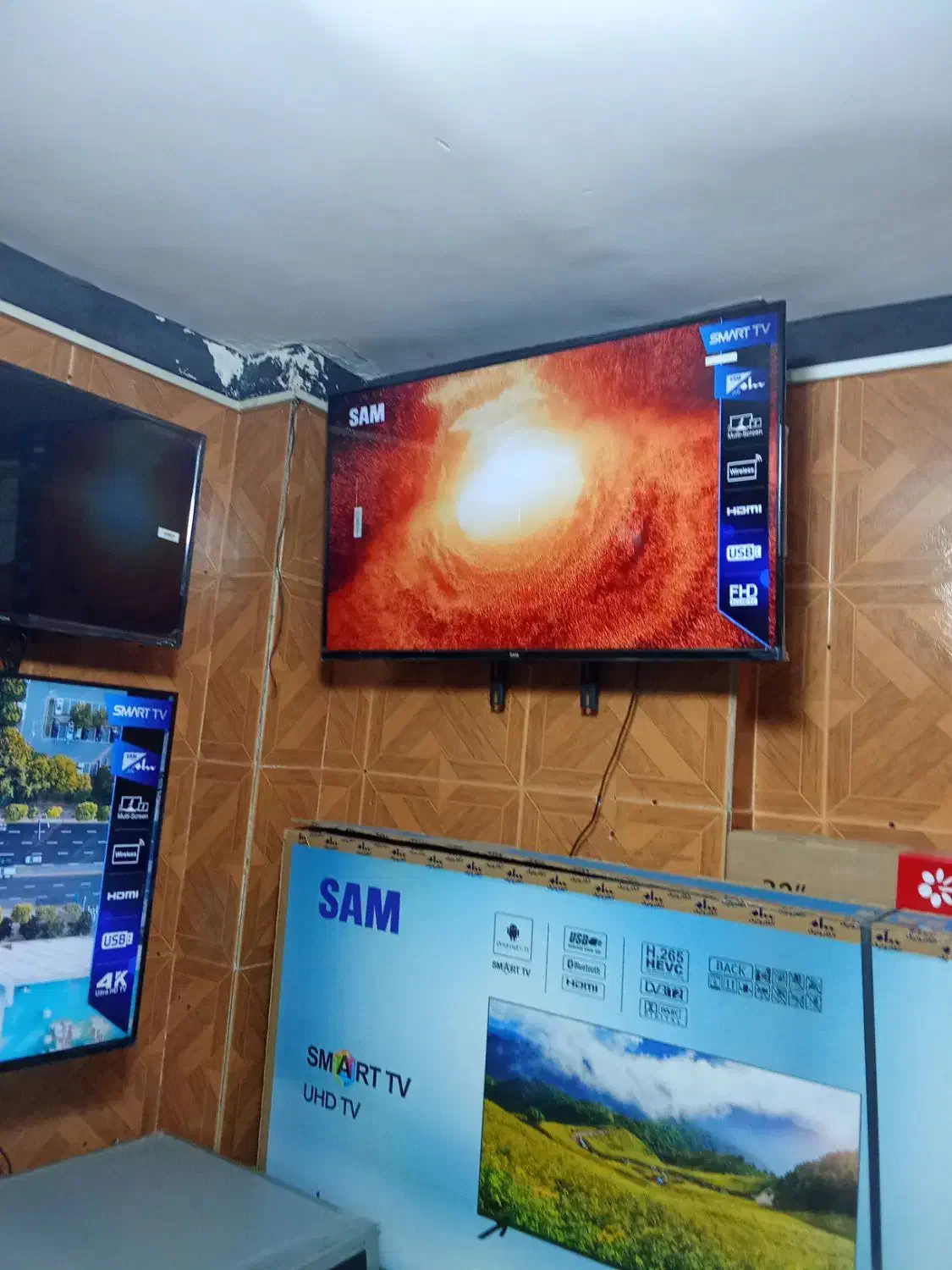 شرکتی 55اینچ36تومان|تلویزیون و پروژکتور|پیرانشهر, |دیوار