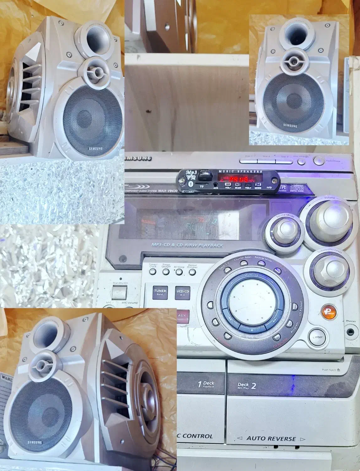 ضبط قدیمی بزرگ فلش خور|سیستم صوتی خانگی|نورآباد ممسنی, |دیوار