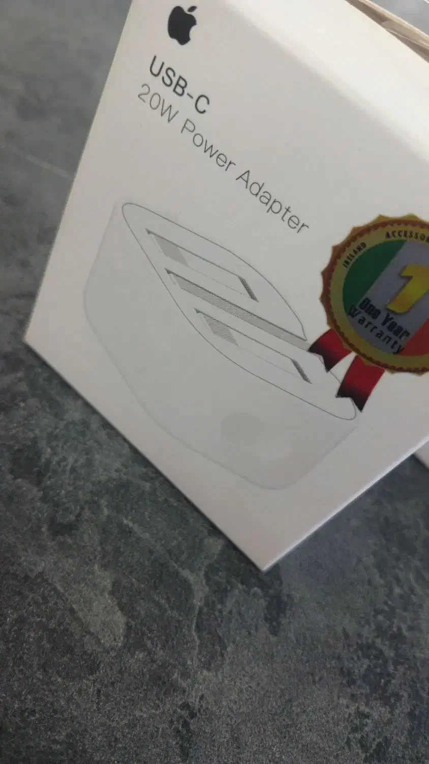 آداپتور شارژر 20W  آیفون اپل  6 ماه گارانتی تعویض|لوازم جانبی موبایل و تبلت|ساوه, |دیوار
