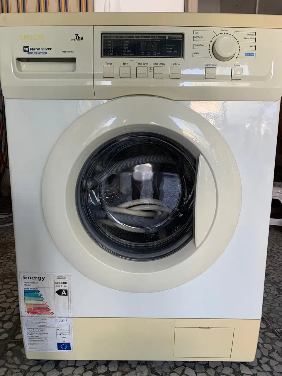 ماشین لباسشویی|ماشین لباسشویی و خشککن لباس|ساری, |دیوار