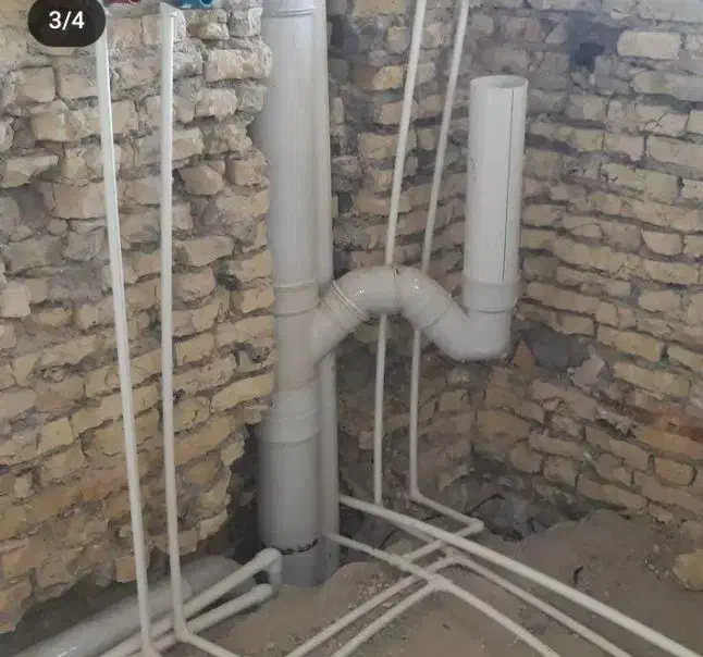 لوله کشی اب و فاضلاب|خدمات پیشه و مهارت|قم, نیروگاه|دیوار