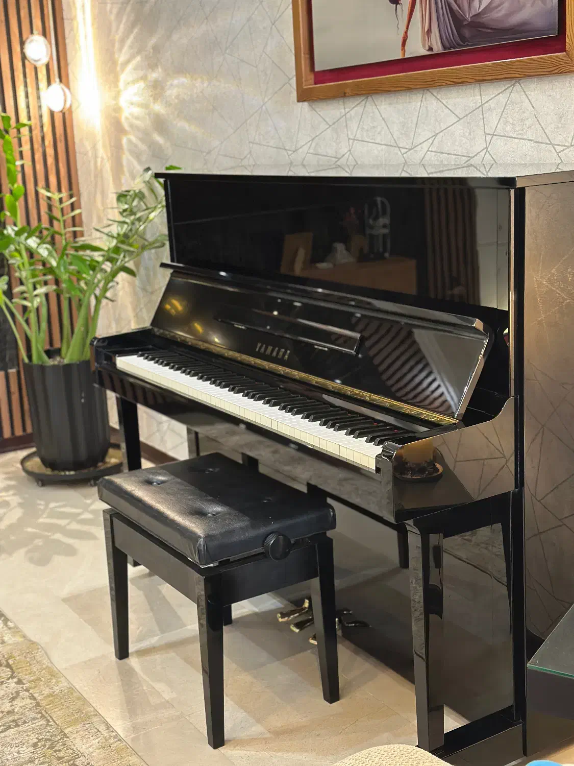 پیانو آکوستیک یاماها|پیانو، کیبورد، آکاردئون|تهران, شهران شمالی|دیوار