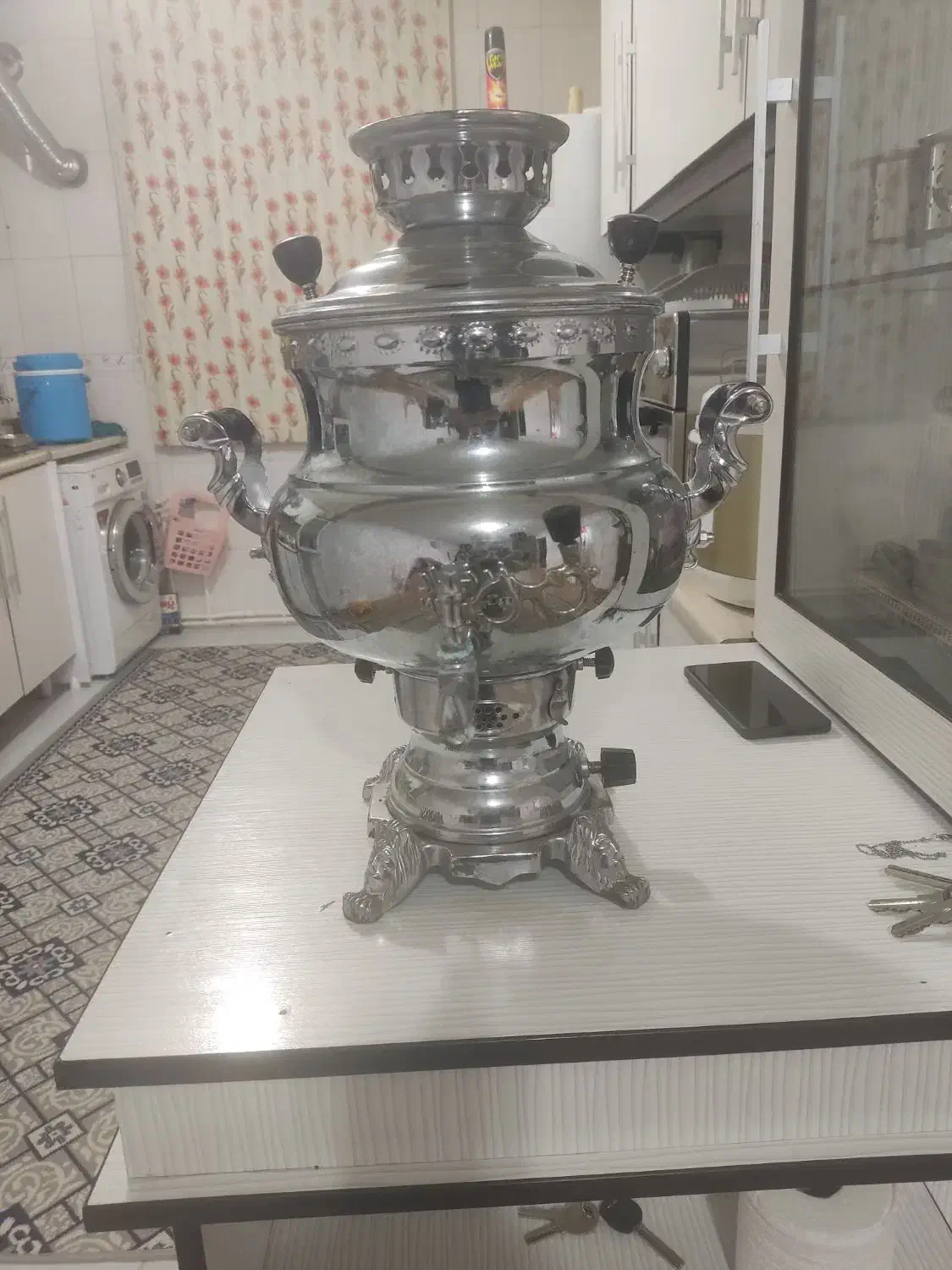 سماور گازی|سماور، چای‌ساز، قهوه‌ساز|کرمانشاه, |دیوار