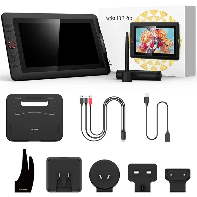 قلم نوری Xp-pen Artist13.3 pro|قطعات و لوازم جانبی رایانه|نجف‌آباد, گلدشت|دیوار