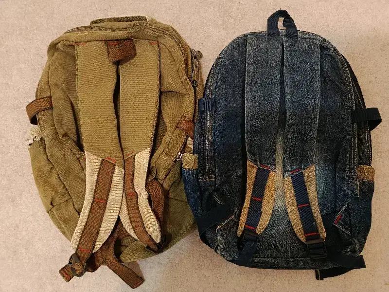 کیف مدرسه ( کوله پشتی) جین|کیف، کفش، کمربند|سنندج, |دیوار