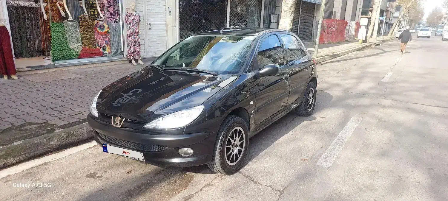 پژو ۲۰۶ تیپ ۳ مدل ۹۷|خودرو سواری و وانت|رشت, سعدی (تختی)|دیوار